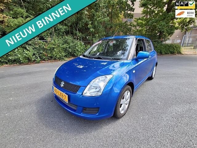 Occasion Suzuki Swift 93 PK (68 kW) 2008 Blauw, metallic lak Hatchback
