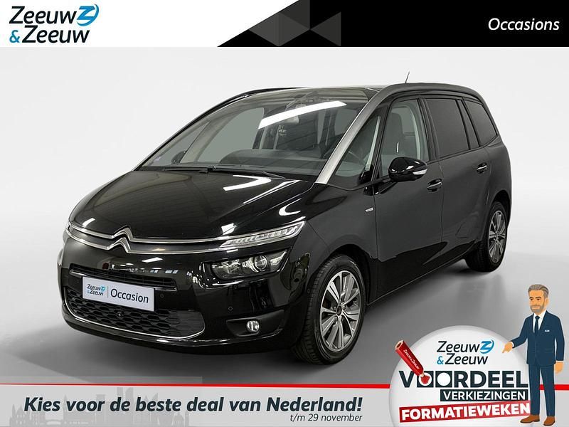 Zwart Gebruikt 2016 Citroën Grand C4 Picasso Exclusive MPV | € 11.925 (Eerlijke prijs) - Afbeelding 1/4