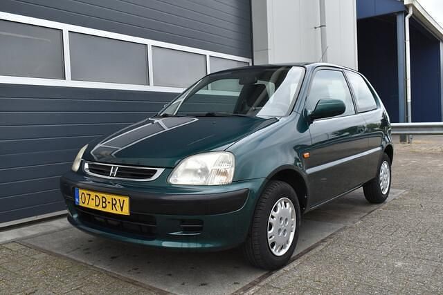 Groen Gebruikt 1999 Honda Logo Hatchback | € 799 - Afbeelding 1/4