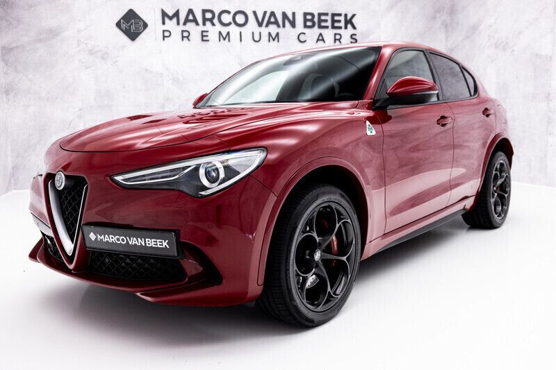 414 rosso alfa Gebruikt 2018 Alfa Romeo Stelvio Quadrifoglio SUV | € 49.850 (Goede deal) - Afbeelding 1/4