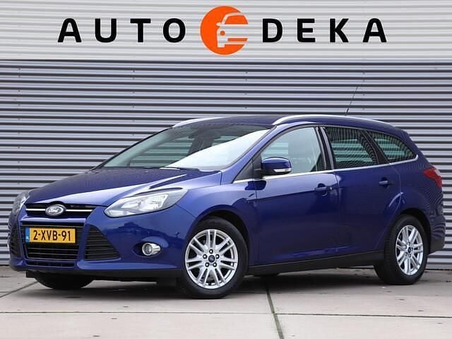 Blauw Gebruikt 2014 Ford Focus Stationwagen | € 6.950 (Eerlijke prijs) - Afbeelding 1/3