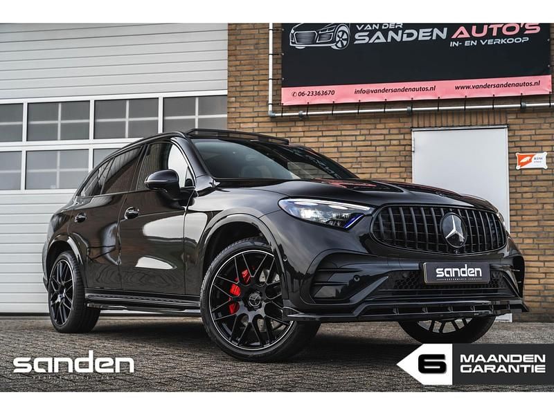 Zwart Gebruikt 2023 Mercedes GLC400d AMG line SUV | € 69.900 (Eerlijke prijs) - Afbeelding 1/4