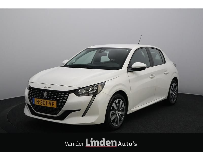 Wit Gebruikt 2020 Peugeot 208 Active Hatchback | € 13.645 (Eerlijke prijs) - Afbeelding 1/4