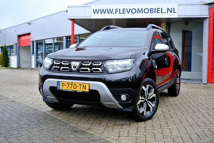 Zwart Gebruikt 2022 Dacia Duster Prestige SUV | € 17.450 (Eerlijke prijs) - Afbeelding 1/4
