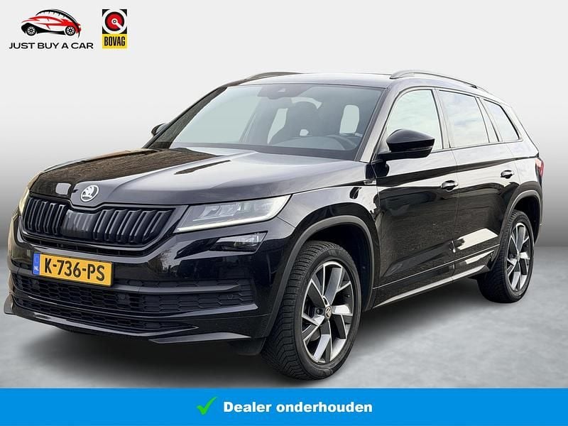Zwart Gebruikt 2021 Skoda Kodiaq Business Line SUV | € 26.900 (Goede deal) - Afbeelding 1/4