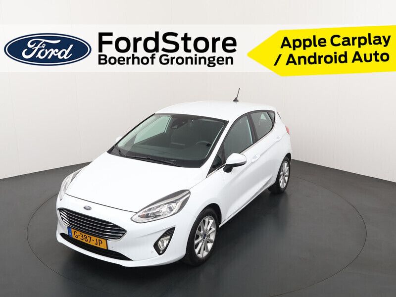 Wit Gebruikt 2019 Ford Fiesta Titanium Hatchback | € 14.890 (Iets duurder) - Afbeelding 1/4