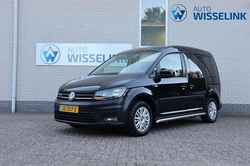 Zwart Gebruikt 2016 VW Caddy Comfortline MPV | € 8.700 (Eerlijke prijs) - Afbeelding 1/4