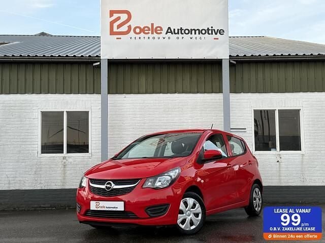 Rood Occasion 2016 Opel Karl Hatchback | € 5.995 (Goede deal) - Afbeelding 1/4