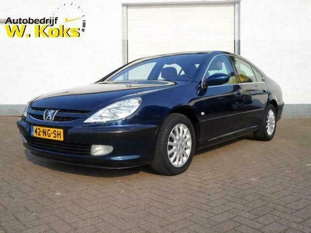 Blauw, metallic lak Gebruikt 2003 Peugeot 607 Sedan | € 2.950 - Afbeelding 1/4