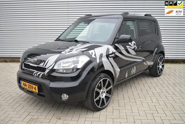 Zwart (metallic) Gebruikt 2009 Kia Soul SUV | € 3.900 (Eerlijke prijs) - Afbeelding 1/4