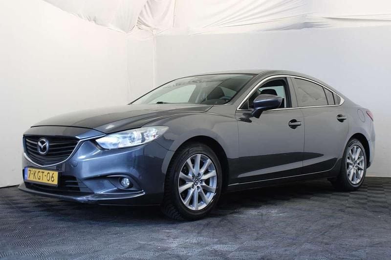 Grijs Gebruikt 2013 Mazda 6 Sedan | € 6.999 (Super prijs) - Afbeelding 1/4