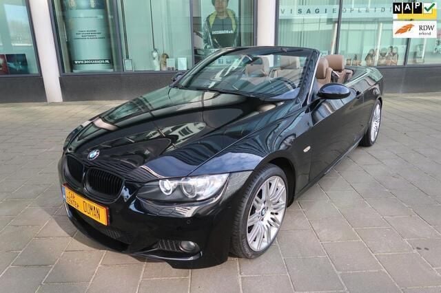 Zwart Gebruikt 2008 BMW 325 Cabriolet M Sport Cabriolet | € 20.950 - Afbeelding 1/4