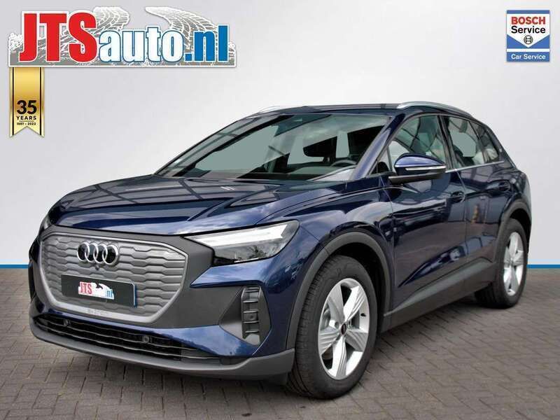 Blauw, metallic lak Gebruikt 2022 Audi Q4 e-tron SUV | € 43.890 - Afbeelding 1/4