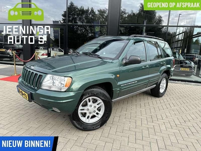 Groen Gebruikt 1999 Jeep Grand Cherokee Limited SUV | € 4.900 - Afbeelding 1/4