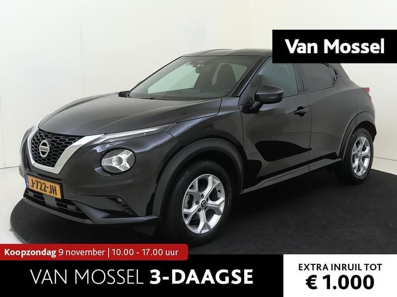 Zwart Gebruikt 2020 Nissan Juke N-Connecta SUV | € 17.435 (Eerlijke prijs) - Afbeelding 1/4