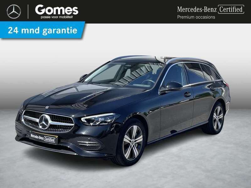 Zwart, metallic lak Gebruikt 2024 Mercedes C300e Business Stationwagen | € 47.950 (Eerlijke prijs) - Afbeelding 1/4