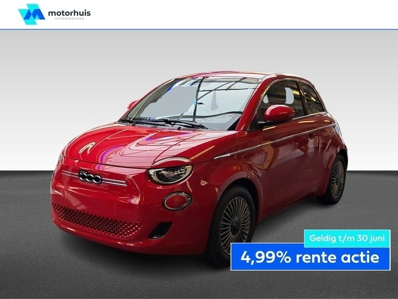 Rood Nieuw 2025 Fiat 500e Urban Hatchback | € 29.745 (Eerlijke prijs) - Afbeelding 1/4