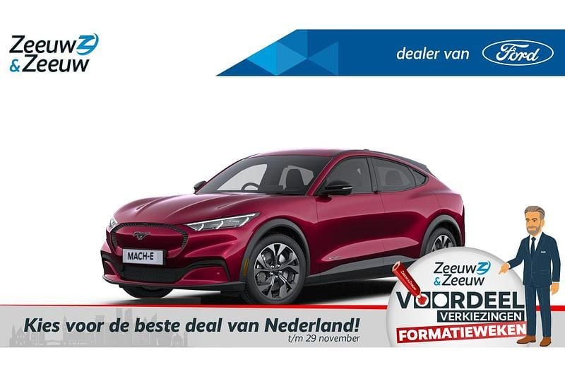 Molten magenta Nieuw 2025 Ford Mustang Mach-E SUV | € 45.970 (Eerlijke prijs) - Afbeelding 1/4