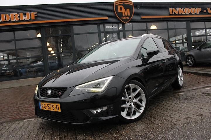 Occasion Seat Leon ST FR 180 PK (132 kW) 2014 Zwart Stationwagen