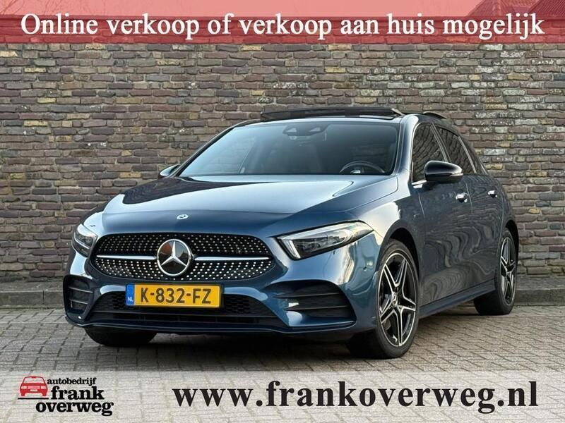 Blauw Gebruikt 2020 Mercedes A250 AMG Hatchback | € 25.950 (Eerlijke prijs) - Afbeelding 1/4