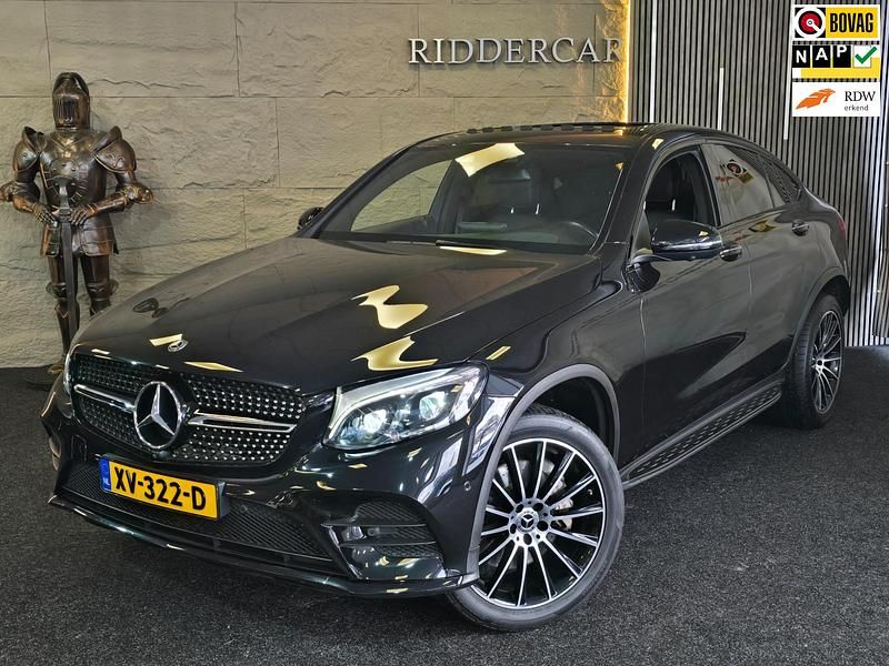 Zwart Occasion 2019 Mercedes GLC250 Sport Edition Coupé | € 44.999 (Duur) - Afbeelding 1/4
