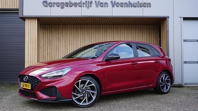 Rood Gebruikt 2021 Hyundai i30 N Line Hatchback | € 21.950 (Eerlijke prijs) - Afbeelding 1/4