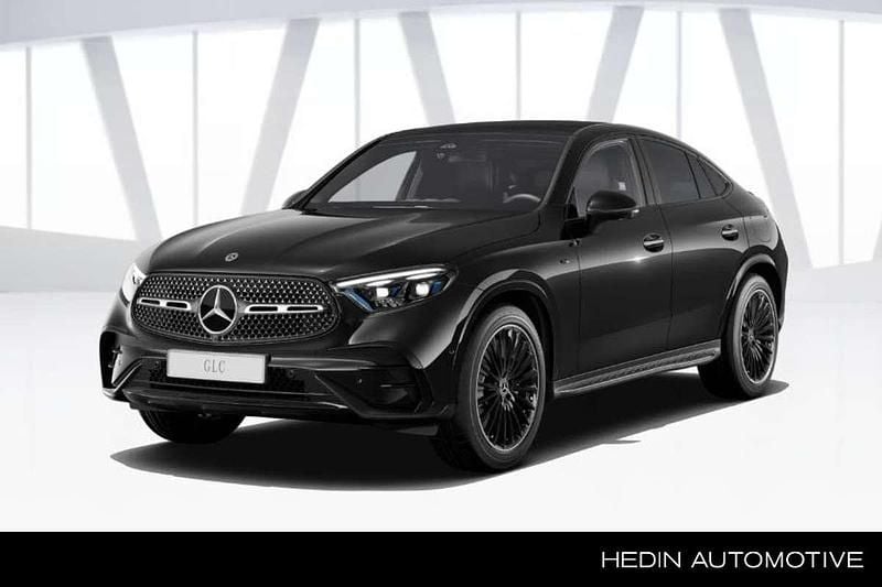 Zwart Nieuw 2025 Mercedes GLC300e Sport Edition Coupé | € 90.625 (Eerlijke prijs) - Afbeelding 1/4