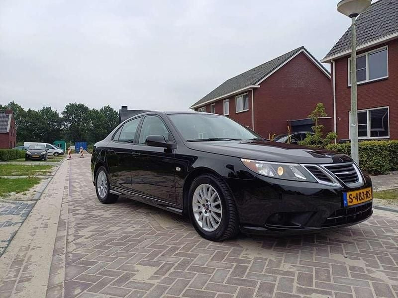 Zwart Gebruikt 2010 Saab 9-3 Aero Sedan | € 11.500 (Goede deal) - Afbeelding 1/4