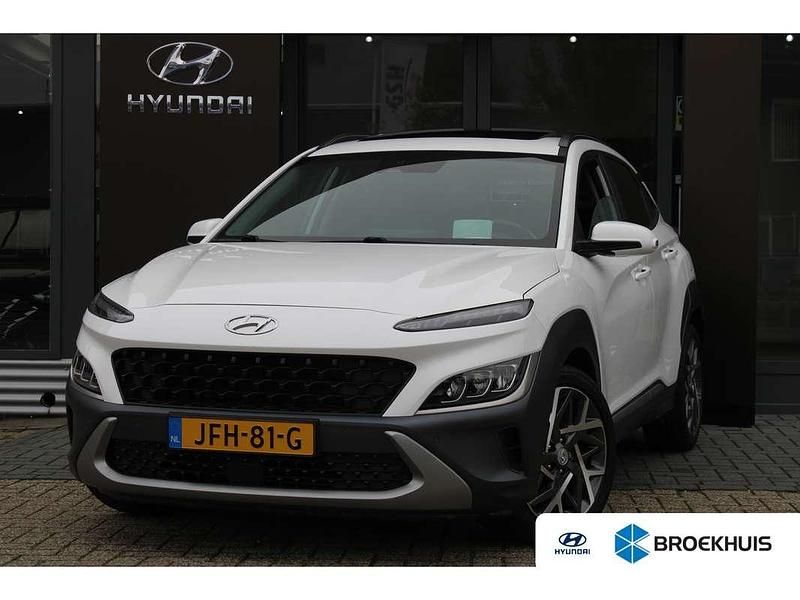 Wit Gebruikt 2022 Hyundai Kona Premium SUV | € 21.900 (Goede deal) - Afbeelding 1/4