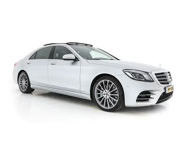 Ascot gray (grijs metallic) Occasion 2017 Mercedes S400 AMG line Plus Sedan | € 46.845 (Duur) - Afbeelding 1/4