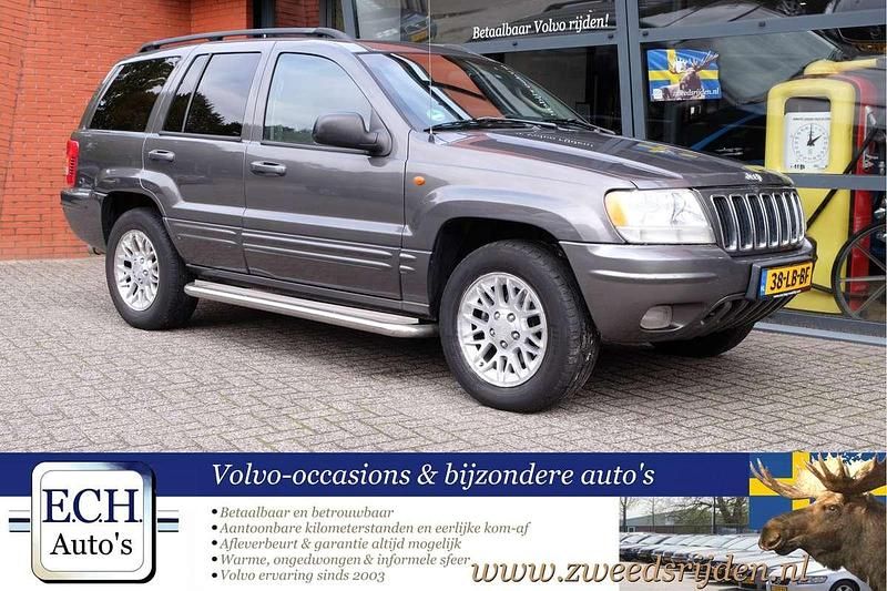 Grijs Gebruikt 2002 Jeep Grand Cherokee Limited SUV | € 4.950 - Afbeelding 1/4