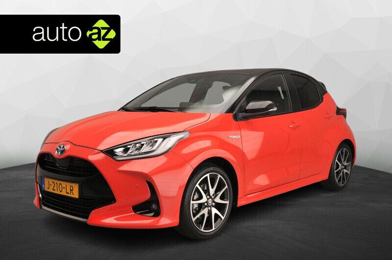 Rood Gebruikt 2021 Toyota Yaris Hybrid Edition Hatchback | € 20.900 (Eerlijke prijs) - Afbeelding 1/4