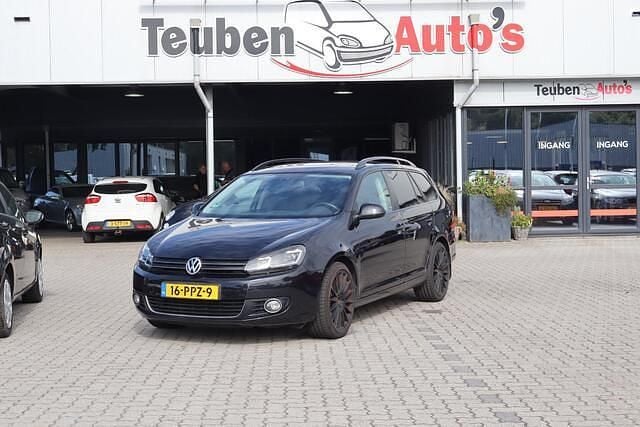Zwart Gebruikt 2011 VW Golf VI Highline Stationwagen | € 4.985 (Goede deal) - Afbeelding 1/4