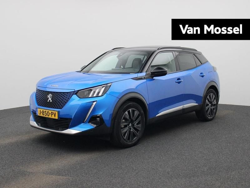 Blauw Gebruikt 2020 Peugeot e-2008 GTi SUV | € 17.900 (Eerlijke prijs) - Afbeelding 1/4