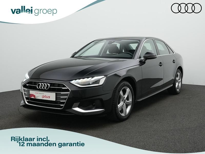 Zwart Gebruikt 2021 Audi A4 Business Sedan | € 26.950 (Eerlijke prijs) - Afbeelding 1/4