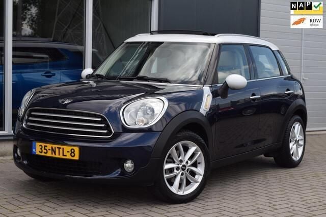 Blauw Gebruikt 2010 Mini Cooper Countryman Chili SUV | € 6.999 (Eerlijke prijs) - Afbeelding 1/4