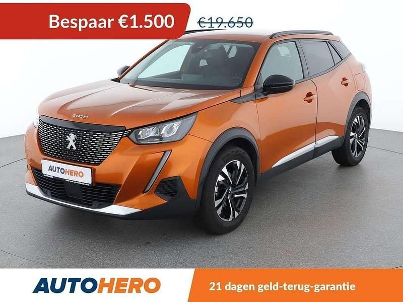 Oranje Gebruikt 2022 Peugeot 2008 Allure SUV | € 18.349 (Super prijs) - Afbeelding 1/3