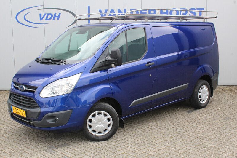Blauw Gebruikt 2017 Ford Transit Custom Trend Van | € 10.950 (Super prijs) - Afbeelding 1/3