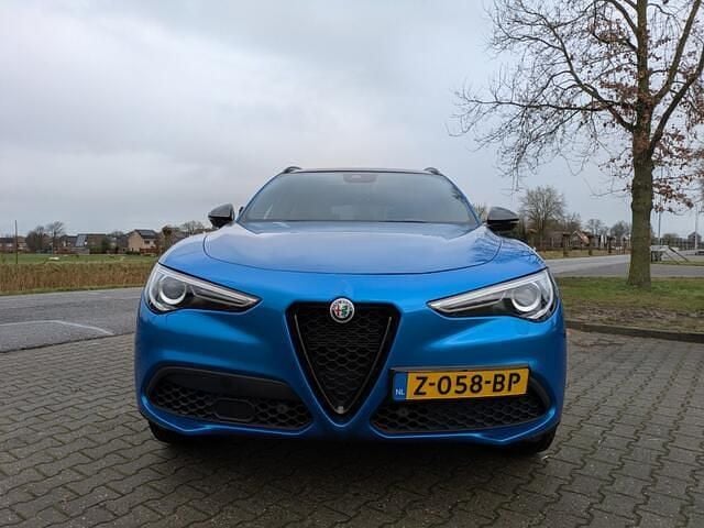 Occasion Alfa Romeo Stelvio Tech Edition 281 PK (206 kW) 2020 Blauw SUV