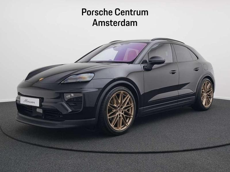 Zwart Nieuw 2025 Porsche Macan SUV | € 124.947 (Super prijs) - Afbeelding 1/4