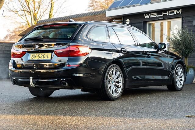 Occasion BMW 520 Sport Line 184 PK (135 kW) 2018 Zwart (metallic) Stationwagen