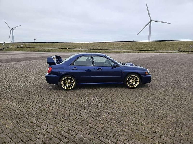 Blauw Occasion 2002 Subaru Impreza Sedan | € 12.500 (Super prijs) - Afbeelding 1/4