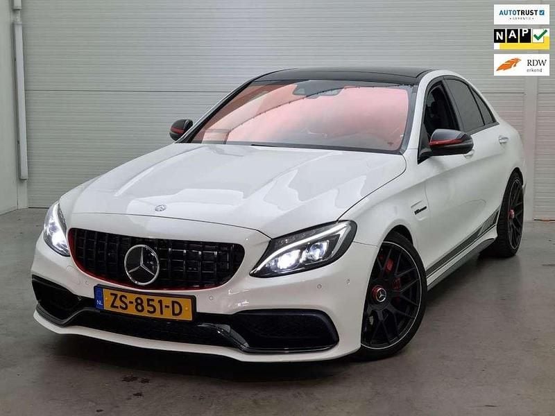 Wit Gebruikt 2015 Mercedes C63S AMG AMG Sedan | € 44.950 (Eerlijke prijs) - Afbeelding 1/4