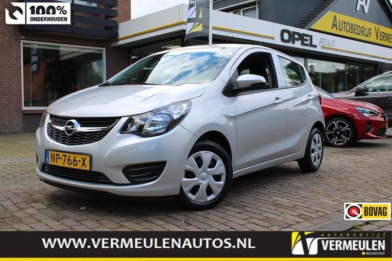 Grijs Occasion 2017 Opel Karl Edition+ Hatchback | € 7.400 (Eerlijke prijs) - Afbeelding 1/4