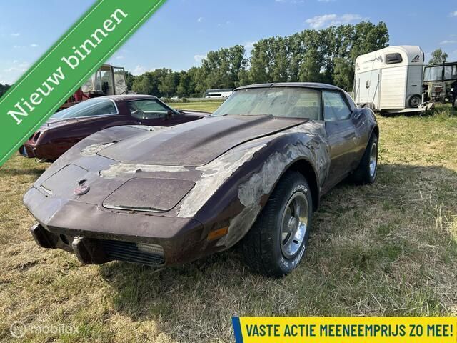Bruin Gebruikt 1976 Chevrolet Corvette Coupé | € 7.450 - Afbeelding 1/4