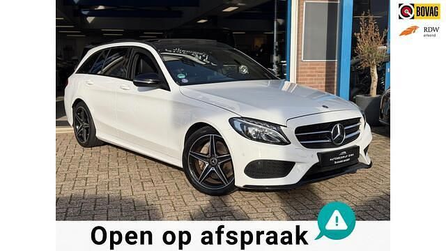 Occasion Mercedes C180 AMG 156 PK (114 kW) 2017 Wit Stationwagen