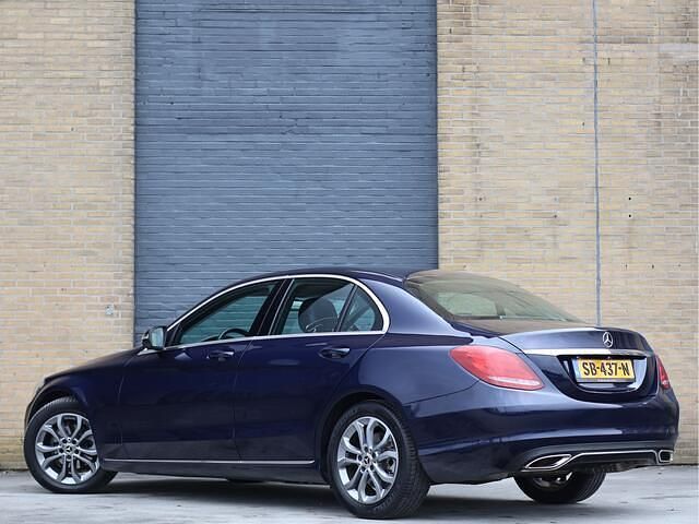 Occasion Mercedes C180 Premium Plus 156 PK (114 kW) 2018 Blauw Sedan