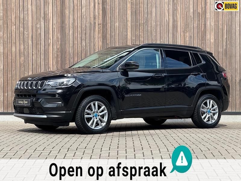 Zwart Gebruikt 2022 Jeep Compass Limited SUV | € 21.900 (Super prijs) - Afbeelding 1/4