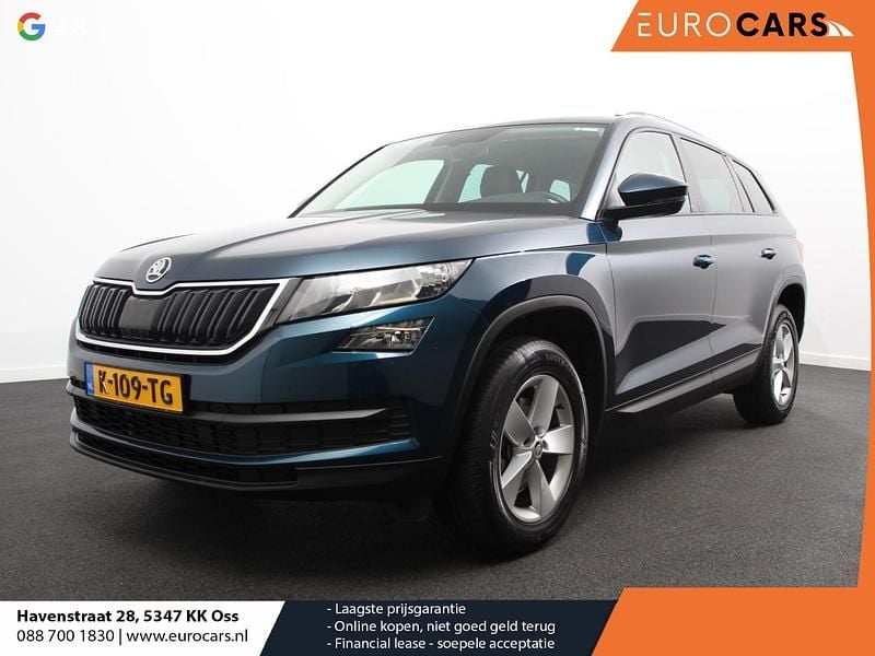 Blauw Gebruikt 2019 Skoda Kodiaq Ambition SUV | € 28.590 (Eerlijke prijs) - Afbeelding 1/4