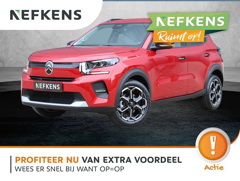 Rood Nieuw 2025 Citroën C3 Hatchback | € 24.995 (Eerlijke prijs) - Afbeelding 1/4